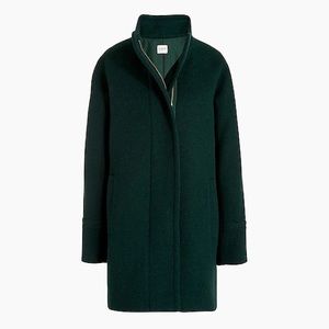 J.Crew Factory CITY COAT
Item AB945
Size: 10
Color: DARK FOREST